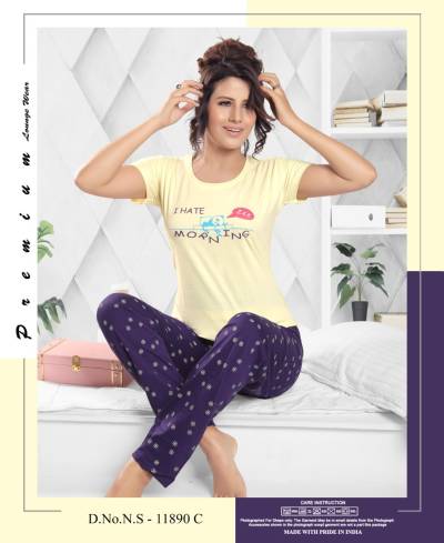 Mermaid Vol 1 By Sagar Impex Pure Hosiery Cotton Night Suit Collection